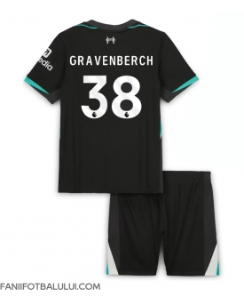 Liverpool Ryan Gravenberch #38 Echipament de Fotbal Replică 2024-25 Copii Deplasare (+ Șorturi)